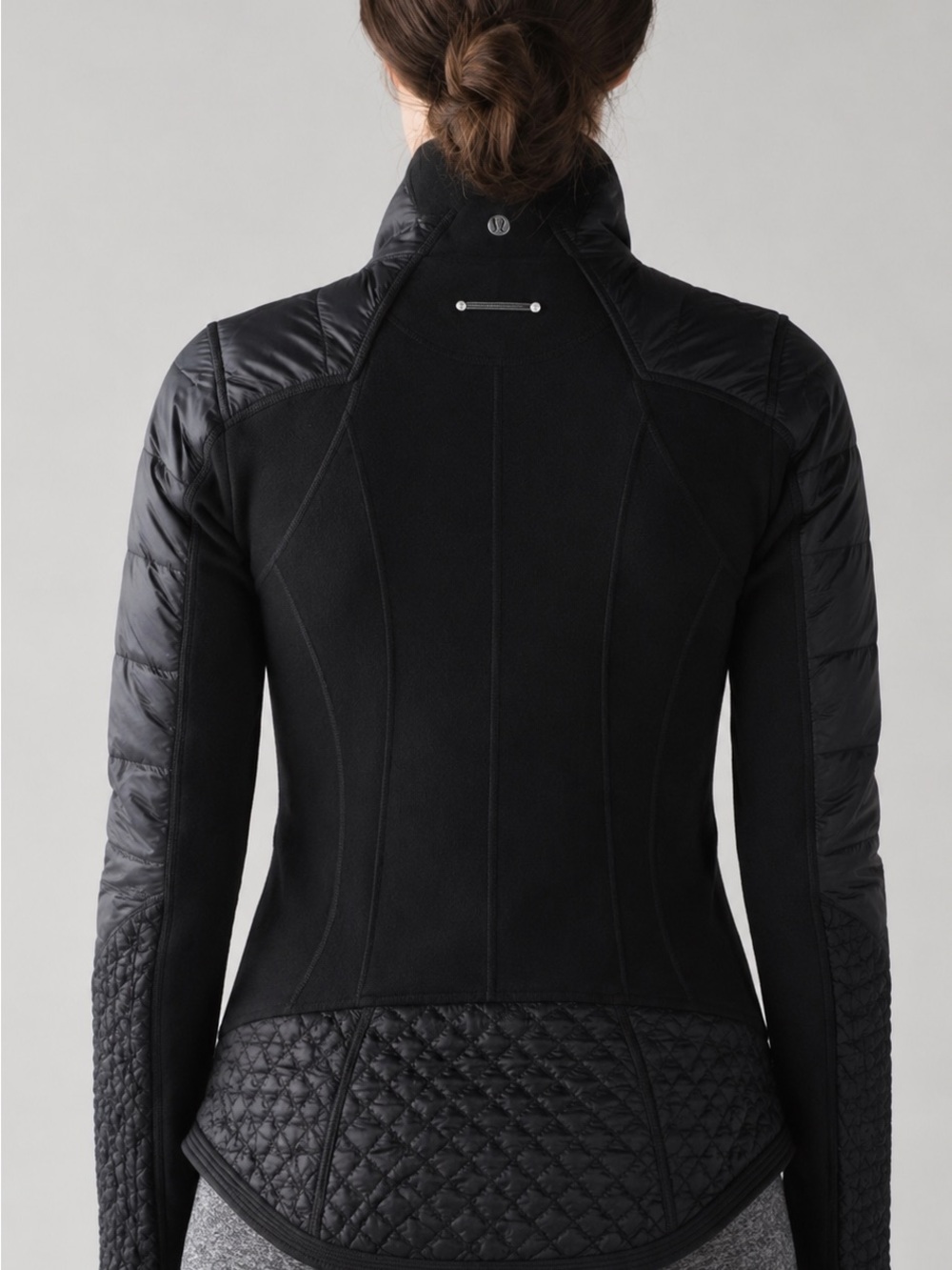 Lululemon Full Zip Jacket Black Long Sleeves Zipper Pockets - Picture 2 of 7